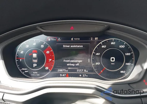 2018 Audi S4 3.0T Premium Plus from USA, damaged, VIN WAUC4AF46JA002930